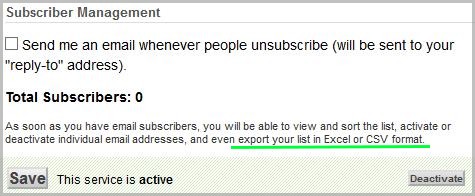 You can export your list of subscribers from Google Feedburner at any moment.